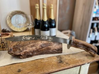 Enolike - Sciabola da sommelier - per bottiglie - con ceppo