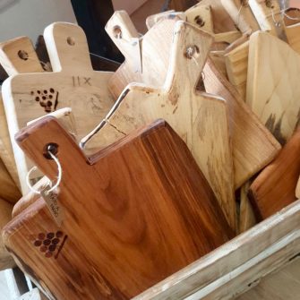 Enolike - Tagliere in legno di varie dimensioni - fatto a mano