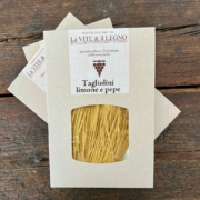 Enolike - Tagliolini al limone e pepe - Sapori di Casa- Friuli VG