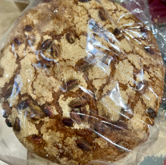 Enolike - Panettone Pistacchio di Sicilia, Pesche e Gocce di Cioccolato