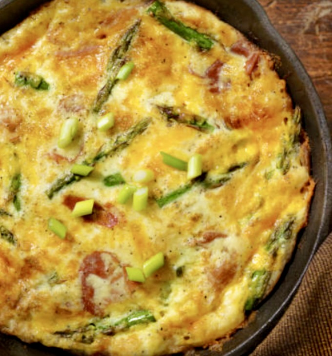 le ricette facili di Enolike Frittata con asparagi e speck