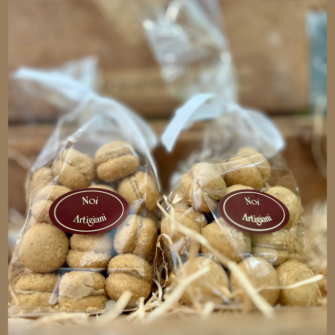 Enolike - Biscuits - Baci di Dama with Salted Caramel