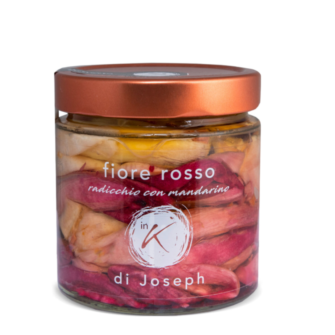 Enolike - Red flower – radicchio with mandarin - inKonserva