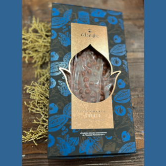 Enolike - Tavoletta Cioccolato al latte con Nocciole - Relanghe