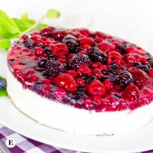 Enolike - Torta Fredda allo Yogurt e Frutti di Bosco.