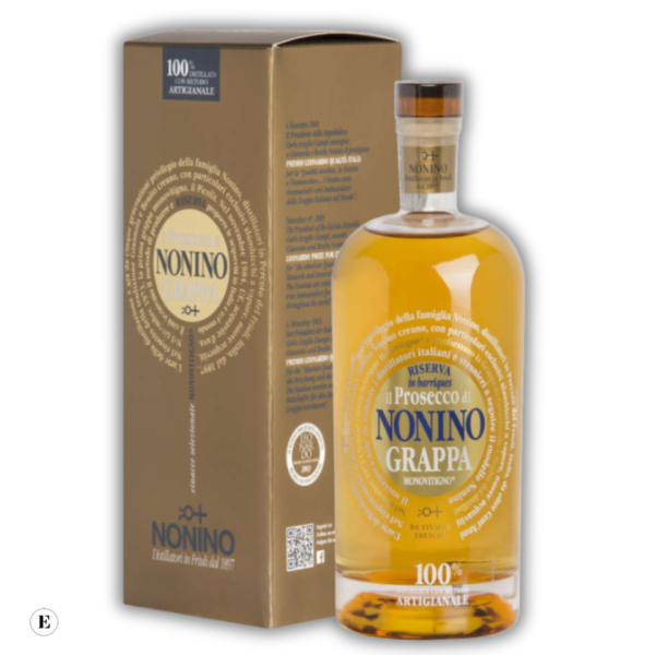 Enolike - Grappa Prosecco barricata - Nonino - 70cl con astuccio