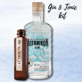 Enolike - Gin Tonic kit 8 - Gin Votanikon & Tonic Water Le Tribute