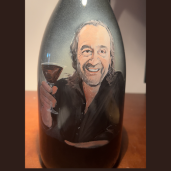 Enolike - Bottiglia personalizzata con dipinto